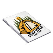 Tent Camping Notitieboek (Rechterzijde)