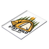 Tent Camping Notitieboek (Linkerzijde)