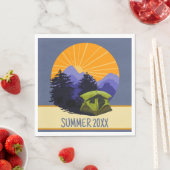 Tent Camping Papier servet (Insitu)