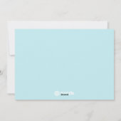 Tent Camping Sneeuw Vakantie Kerst Kaart (Achterkant)