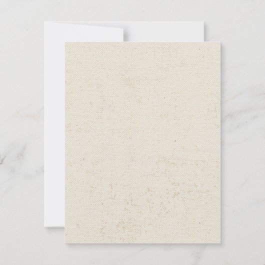 Tent Canvas Camping Bar Mitzvah Save The Date (Achterkant)