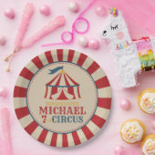  Tent Circus Carnaval Verjaardagsfeestje Borden Papieren Bordje (Feest)