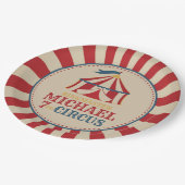  Tent Circus Carnaval Verjaardagsfeestje Borden Papieren Bordje (Gekanteld)