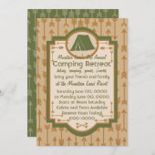 Tent- en pijlkamperen kaart (Voorkant / Achterkant)