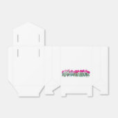 Tent Favor Boxes Spring Roze Tulips Bedankdoosjes (Uitgevouwen)