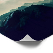Tent Kamperen in Deep Space Poster (Hoek)