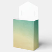 Tent Papier Favor Box Beach Sunset Palm Tree Strin Bedankdoosjes (Geopend)