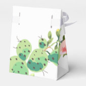 Tent Papier Favor Box Bohemian Cactus Succulents D Bedankdoosjes (Achterkant)