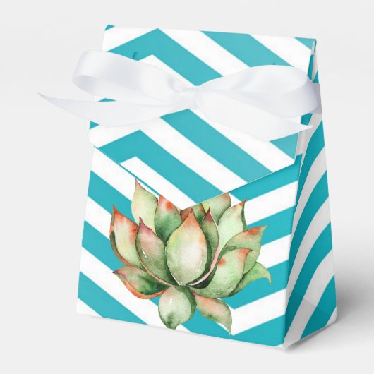 Tent Papier Favor Box Geometrische Tuin Roos Schuu Bedankdoosjes (Voorkant Zijde)