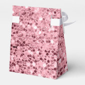 Tent Papier Favor Box Roos Gouden Glitter Bedankdoosjes (Achterkant)