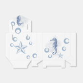Tent Papier Favor Box Seahorse Ocean Beach Water Bedankdoosjes (Uitgevouwen)