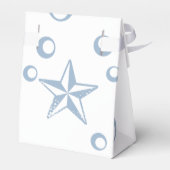 Tent Papier Favor Box Seahorse Ocean Beach Water Bedankdoosjes (Achterkant)