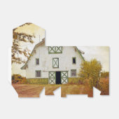 Tent Papier Favor Box Zonsondergang Schuur Land Ru Bedankdoosjes (Uitgevouwen)