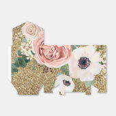 Tent Papier Favoriet Box Geometrische Tuin Roos Go Bedankdoosjes (Uitgevouwen)