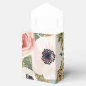 Tent Papier Favoriet Box Geometrische Tuin Roos Go Bedankdoosjes (Geopend)