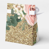 Tent Papier Favoriet Box Geometrische Tuin Roos Go Bedankdoosjes (Achterkant)