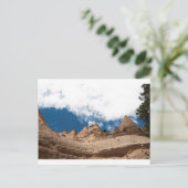 Tent Rocks Mountains New Mexico Briefkaart (Staand voorkant)