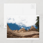 Tent Rocks Mountains New Mexico Briefkaart (Voorkant / Achterkant)