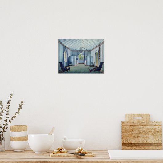 Tent Room, na 1830 Poster (Keuken)