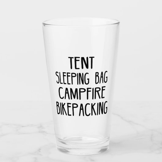 Tent Slaping Bag Campfire Bikepacking Glas (Voorkant)
