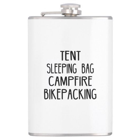 Tent Slaping Bag Campfire Bikepacking Heupfles (Voorkant)
