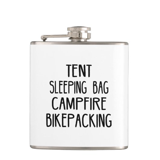 Tent Slaping Bag Campfire Bikepacking Heupfles (Voorkant)