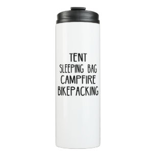 Tent Slaping Bag Campfire Bikepacking Thermosbeker
