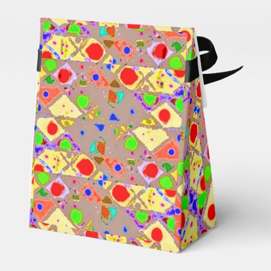 Tent Style gunstbox Bedankdoosjes (Achterkant)