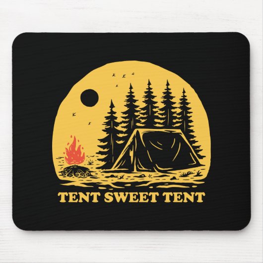 Tent Sweet Tent Muismat (Voorkant)