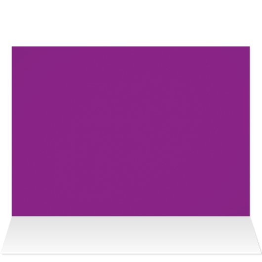 Tent/tabelkaart van het Paarse buffet-menu (Binnen Horizontaal (Boven))