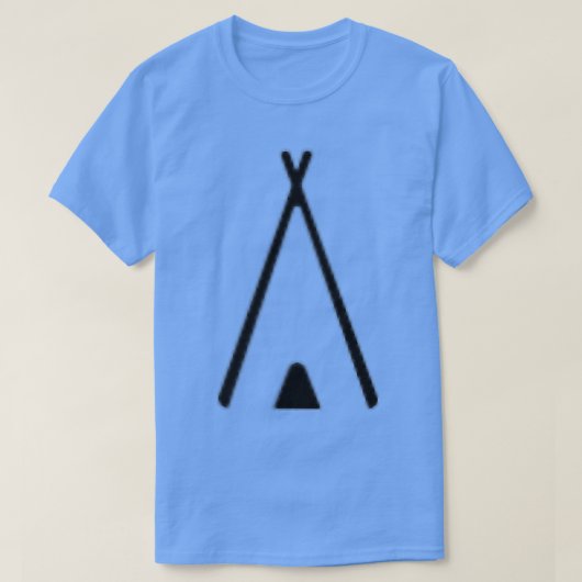 Tent Tipi T-Shirt (Design voorkant)