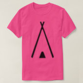 Tent Tipi T-shirt (Design voorkant)