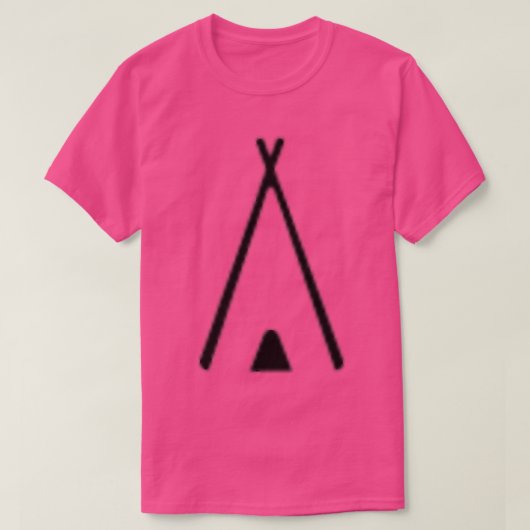 Tent Tipi T-shirt (Design voorkant)