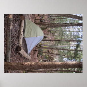 Tent Up Poster