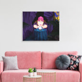 Tent van waarzeggers canvas afdruk (Insitu (Woonkamer))