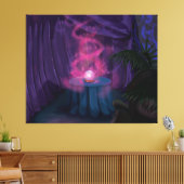 Tent van waarzeggers canvas afdruk (Insitu (Woonkamer))