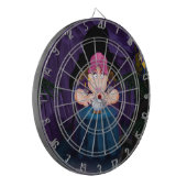 Tent van waarzeggers dartbord (Voorkant Links)