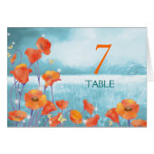 Tentabelnummers rode papleien (Voorkant Horizontaal)