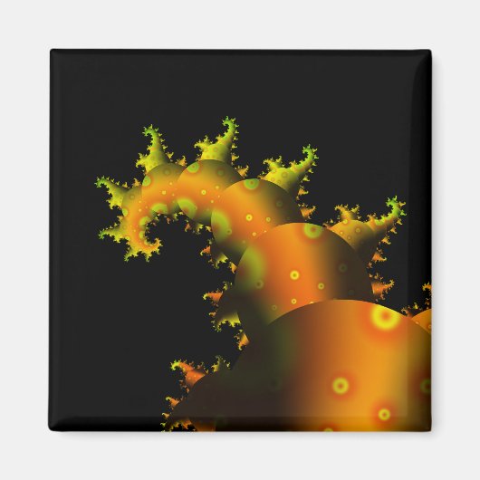 Tentacle Fractal Magnet (Voorkant)