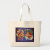 Tentacle Grote Tote Bag (Voorkant)