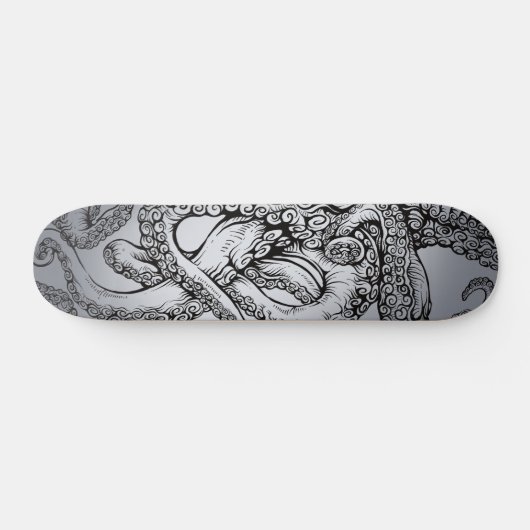 Tentacle Octopus Monster Persoonlijk Skateboard (Horizontaal)