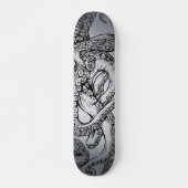 Tentacle Octopus Monster Persoonlijk Skateboard (Voorkant)