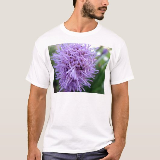 Tentacle Spider Violet Flower T-shirt (Voorkant)