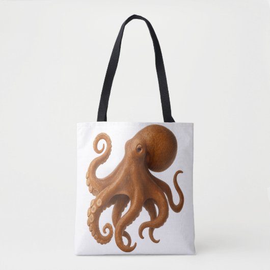 Tentacle Tango Tote Bag (Voorkant)