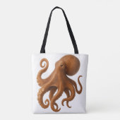 Tentacle Tango Tote Bag (Achterkant)
