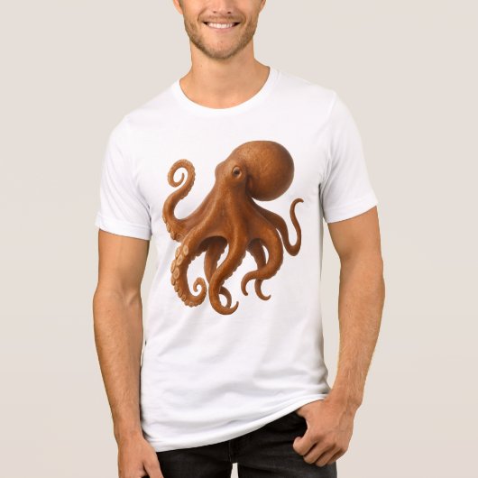 Tentacle Tango Tri-Blend Shirt (Voorkant)