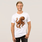 Tentacle Tango Tri-Blend Shirt (Voorkant volledig)