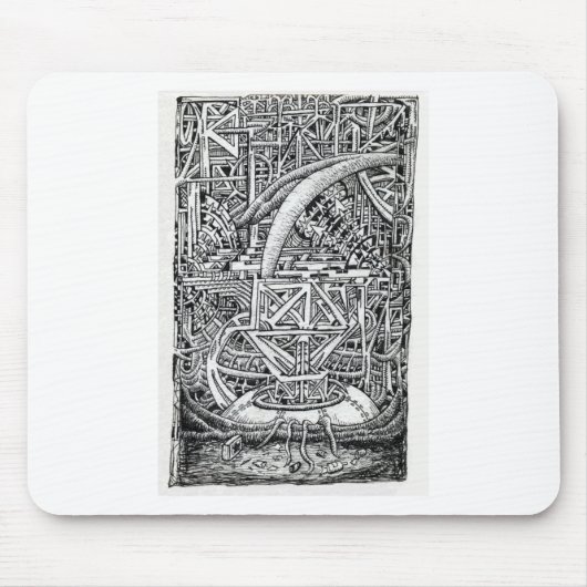 Tentacle Tank door Brian Benson Muismat (Voorkant)