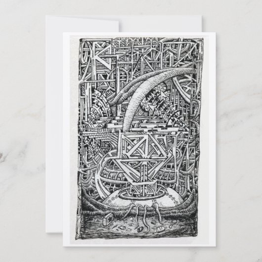 Tentacle Tank van Brian Benson Flat Kaart (Voorkant)