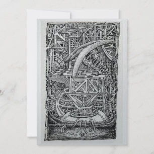 Tentacle Tank van Brian Benson Flat Kaart